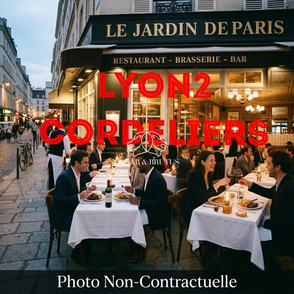 À vendre : fonds de commerce restaurant · Lyon 2e (cordeliers)