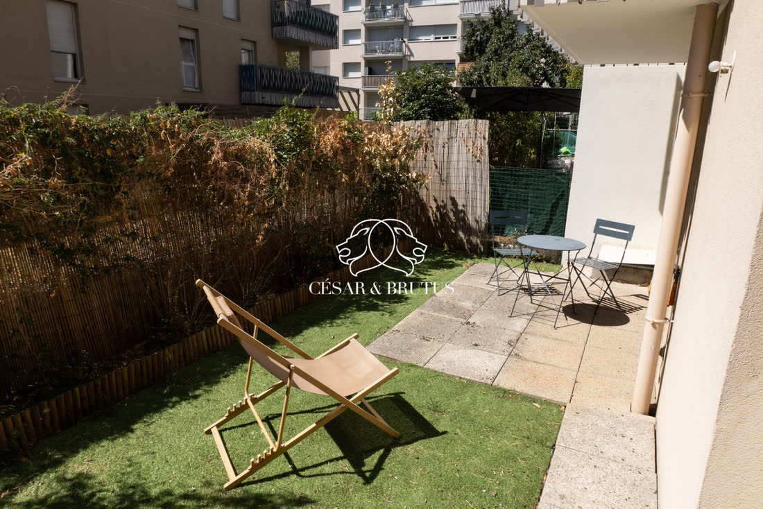 T2 de 44,50 m² avec jardin privatif de 21 m²