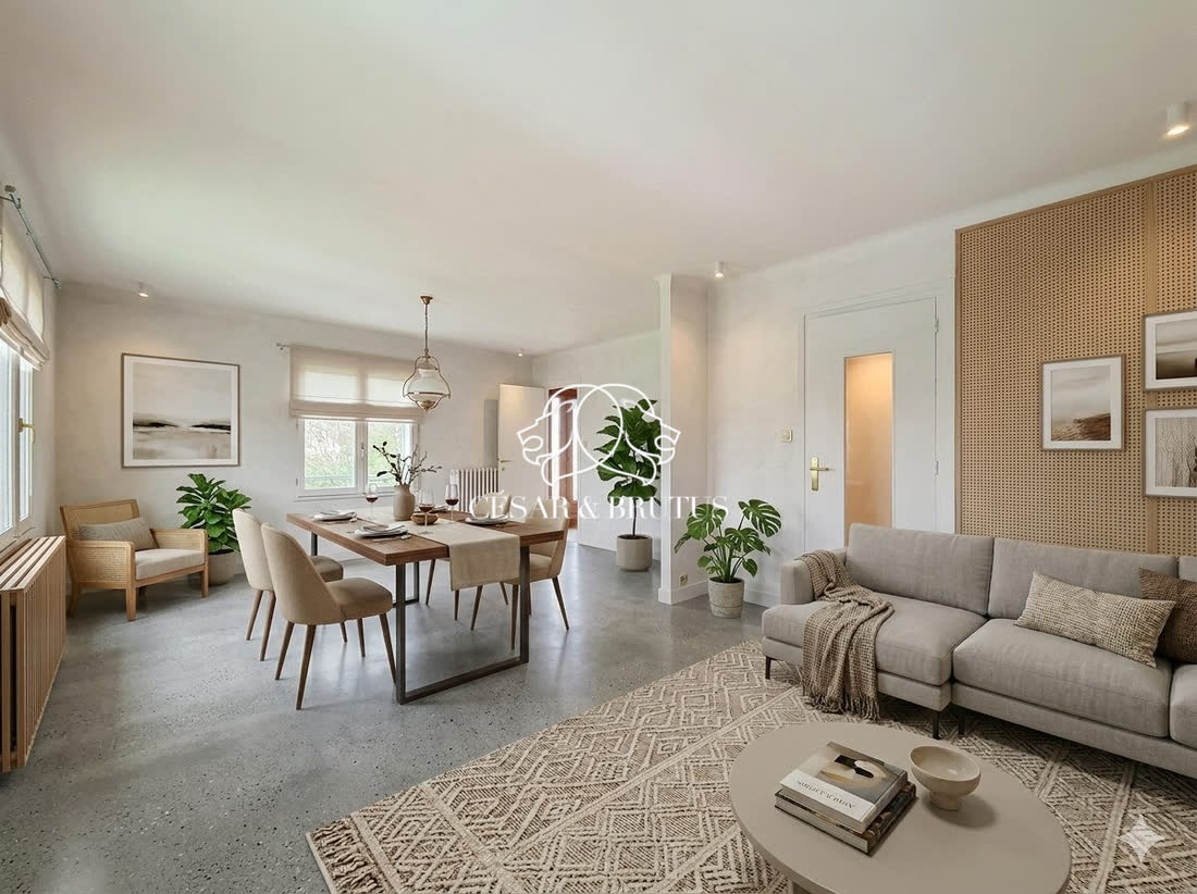 Maison 100m² habitable sur 2 niveaux · Parcelle de 1083m²