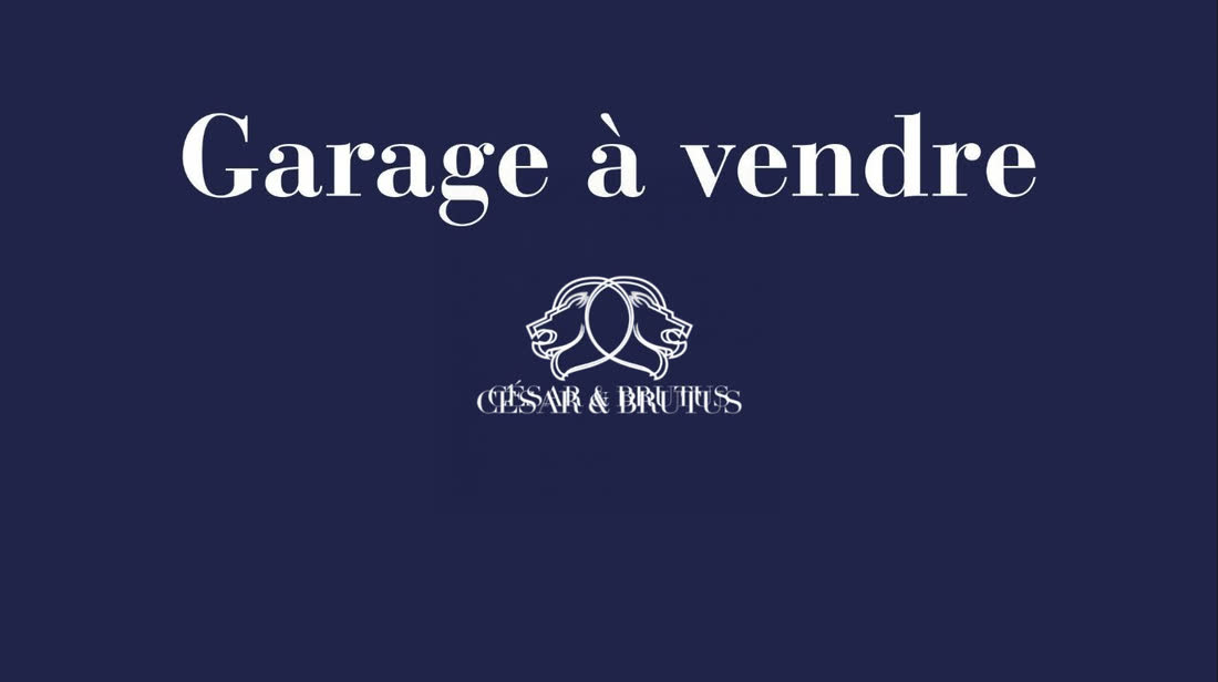 Garage à vendre
