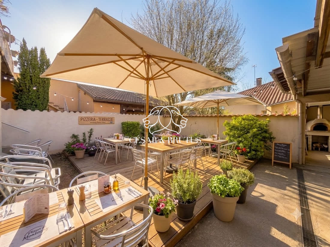 Pizzeria bar terrasse
