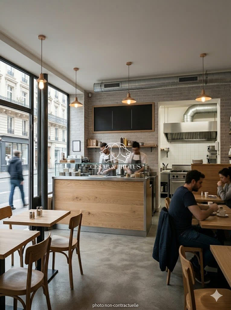 Fonds de commerce restauration rapide 70 m² · charpennes
