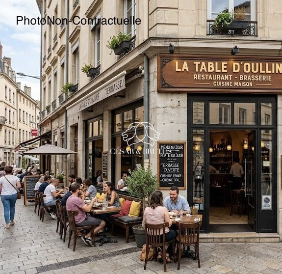 Restaurant Oullins centre · extraction + chambre froide · emplacement n°1"